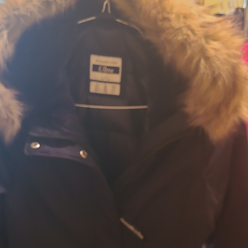 Abercrombie & Fitch Black Ultra Coat